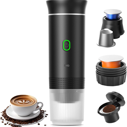 Cafetera Portátil Espresso 3 en 1